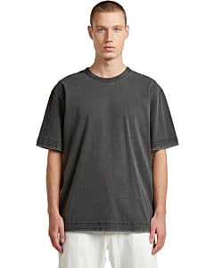 Washed distressed relaxed r t