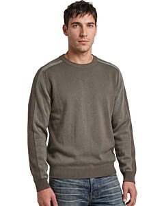 Two tone raglan relaxed r knit