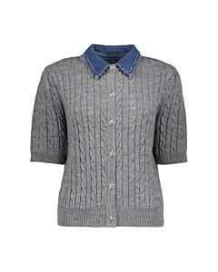 Pullover grey melange