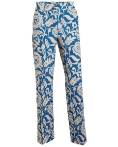 Pants blue dessin