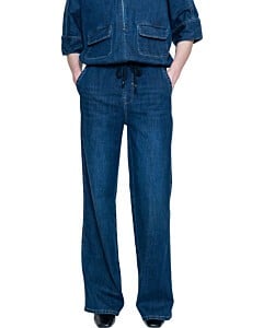 Jeans Dark blue denim wash