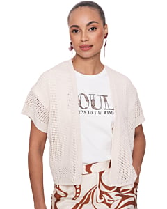 Vest off-white