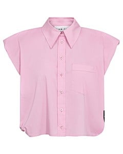 Dinnie NS poplin shirt Roze