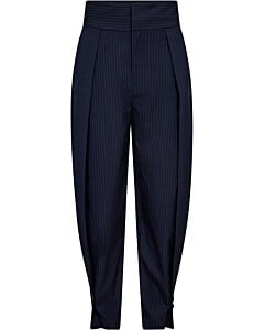 Navy Pin Pleat Tall Pant Navy