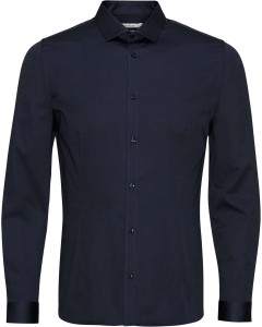 Parma shirt  navy blazer/super slim