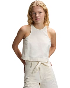 Boxy Sleeveless Top Natural
