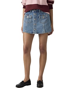 Button Front Skort Work For It No DP