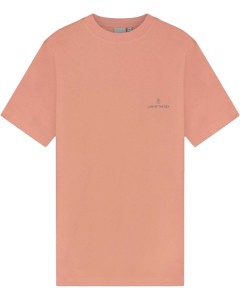 T-shirt Ronde hals LAW Peach pink