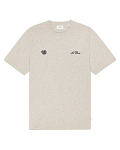 Deux T-shirt light sand melange