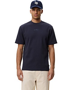 Signature Waffle T-Shirt India Ink Blue