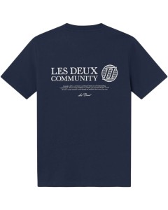 Community t-shirt dark navy