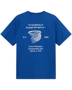 Tournament T-shirt Surf Blue/White