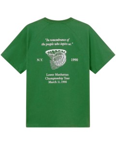 Tournament T-shirt Vintage Green/White