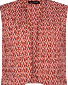 Gilet sybil-111 zigzag red