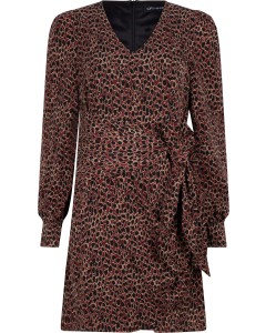Dress tjara leopard print