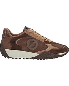 Kate Sneaker W-Pony Suede Side Choco