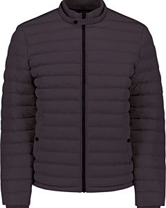 Jacket Short Fit Padded Aubergine