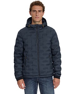 Jacket Puffer Hooded Dark Night