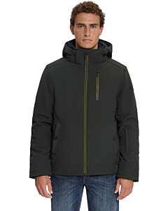 Jacket Short Fit Softshell Dark Army