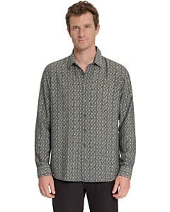 Shirt Allover Printed Moss