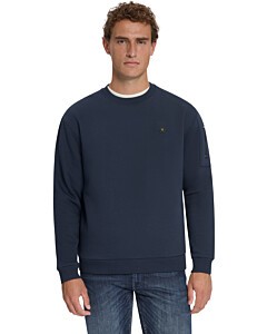 Sweater Crewneck Brushed inside Dark Night