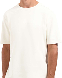 T-Shirt Crewneck Solid Heavy Interl Offwhite