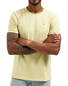 T-Shirt Crewneck Slub Yellow