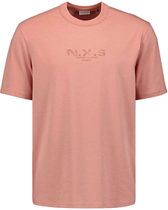 T-Shirt Crewneck Graphic Coral