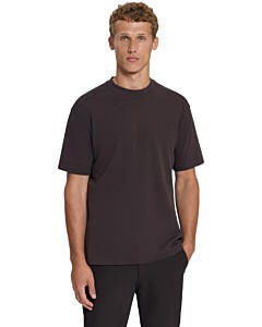 T-Shirt Crewneck Solid Heavy Interl Dark Brown