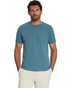 T-Shirt Crewneck Slub Shadow Blue