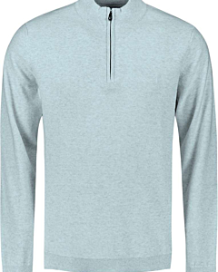 Pullover Half Zip Melange Ice