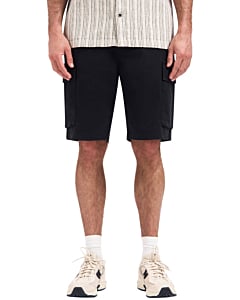 Short Cargo Twill Black