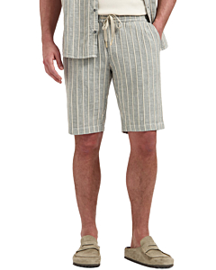 Short Chino Striped Sand