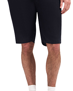 Short Chino With Linen, Garment Dye Night