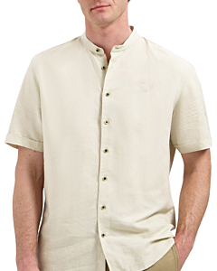 Shirt Short Sleeve Granddad With Li Desert