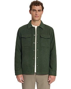 Overshirt Full Button Heavy Tweed B Moss