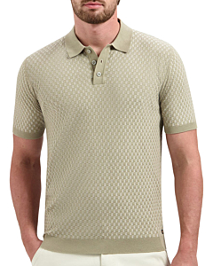 Pullover Short Sleeve Polo Taupe