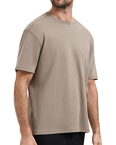 T-Shirt Crewneck Solid Heavy Interl Clay