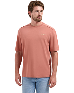 T-Shirt Crewneck Graphic Coral