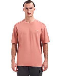 T-Shirt Crewneck Graphic Coral