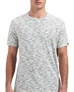 T-Shirt Crewneck Space Dye White