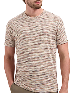 T-Shirt Crewneck Space Dye Stone