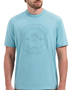 T-Shirt Crewneck Graphic Seablue