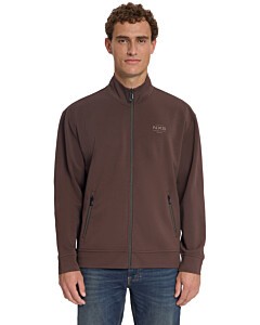 Sweater Full Zip Dark Brown