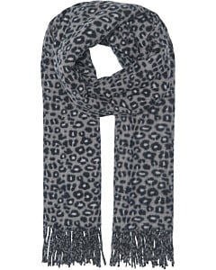 ONLJOSEPHINE ANIMAL PRINT SCARF CC ACC Dark Grey M
