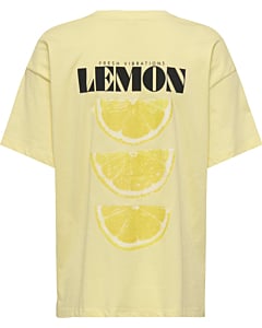ONLVIVVI S/S LOVELY TOP JRS Sunlight/Lemon exoti