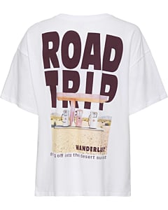 ONLMILA S/S PRINT BOX JRS Bright White/Mila ro