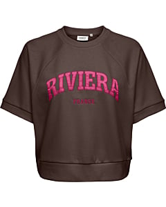 ONLDAZE S/S RAGLAN UB SWT Chocolate Martini/Ri