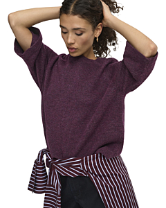 ONLSIMONI PULLOVER KNT Mauve Wine