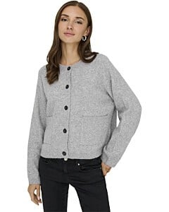 ONLPIEMONTE L/S CARDIGAN KNT NOOS Light Grey Melan